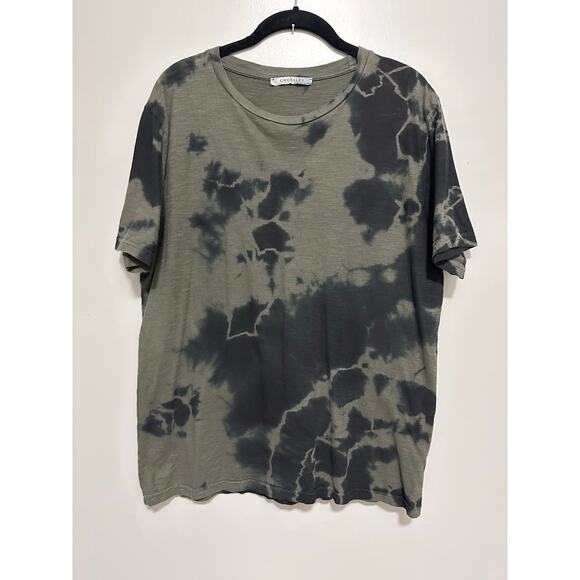 Crossley Made in Italy Men’s 100% Cotton Tie Dye Tshirt XL - Picture 1 of 8
